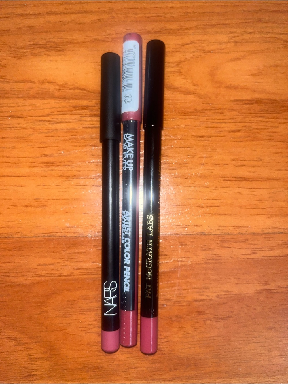 Set of 3 Lipliners - NARS, Makeup Forever, & Pat McGrath